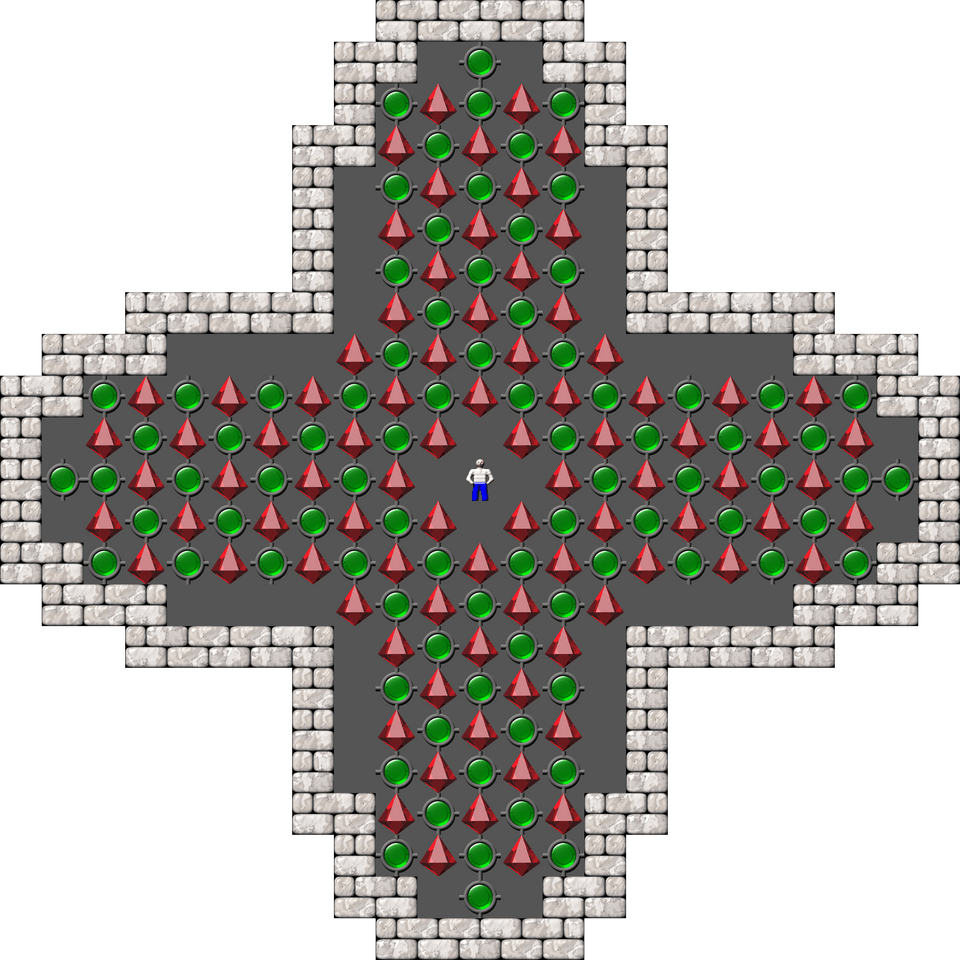 Sokoban Sasquatch 05 Arranged level 30